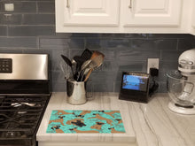 Load image into Gallery viewer, Fawn Great Dane Glass Cutting Boards – Durable, Decorative Kitchen Art Large