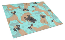 Load image into Gallery viewer, Fawn Great Dane Glass Cutting Boards – Durable, Decorative Kitchen Art Large