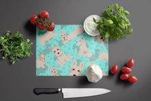 Load image into Gallery viewer, Wheaten Scottish Terrier Glass Cutting Boards – Durable, Decorative Kitchen Art Large