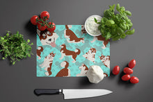 Load image into Gallery viewer, Red Siberian Husky Glass Cutting Boards – Durable, Decorative Kitchen Art Large