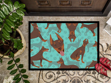 Load image into Gallery viewer, Red Doberman Pinscher Doormat - 24x36 Decorative Floor Mat – Indoor/Outdoor Rug with Artistic Flair