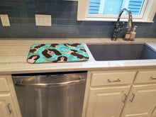 Load image into Gallery viewer, Liver English Springer Spaniel Dish Drying Mat – Absorbent, Artistic Kitchen Essentials