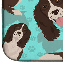 Load image into Gallery viewer, Liver English Springer Spaniel Dish Drying Mat – Absorbent, Artistic Kitchen Essentials