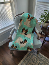 Load image into Gallery viewer, Tricolor Papillon Quilted Blanket 50x60