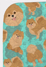 Load image into Gallery viewer, Orange Pomeranian Quilted Blanket 50x60