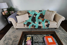 Load image into Gallery viewer, Tricolor Sheltie Quilted Blanket 50x60