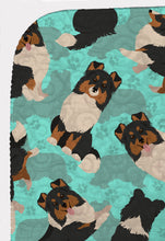 Load image into Gallery viewer, Tricolor Sheltie Quilted Blanket 50x60