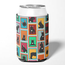 Load image into Gallery viewer, Lots of Black French Bulldog Can or Bottle Hugger