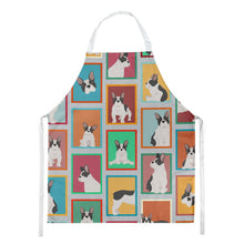 Load image into Gallery viewer, Lots of Black and White French Bulldog Apron – Artist-Designed Kitchen, BBQ &amp; Craft Apron