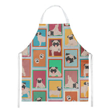 Load image into Gallery viewer, Lots of Fawn Pug Apron – Artist-Designed Kitchen, BBQ &amp; Craft Apron