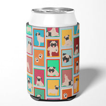Load image into Gallery viewer, Lots of Fawn Pug Can or Bottle Hugger