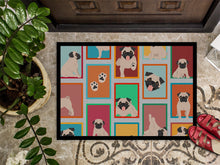Load image into Gallery viewer, Lots of Fawn Pug Doormat - 18x27 Decorative Floor Mat – Indoor/Outdoor Rug with Artistic Flair