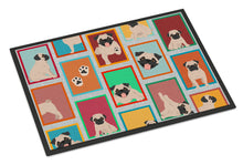 Load image into Gallery viewer, Lots of Fawn Pug Doormat - 18x27 Decorative Floor Mat – Indoor/Outdoor Rug with Artistic Flair