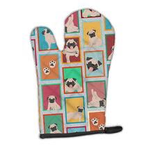 Load image into Gallery viewer, Lots of Fawn Pug Oven Mitt