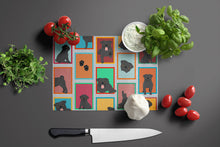 Load image into Gallery viewer, Lots of Black Pug Glass Cutting Boards – Durable, Decorative Kitchen Art Large
