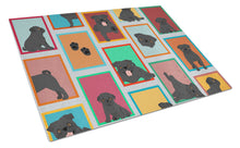 Load image into Gallery viewer, Lots of Black Pug Glass Cutting Boards – Durable, Decorative Kitchen Art Large