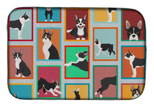 Load image into Gallery viewer, Lots of Boston Terrier Dish Drying Mat