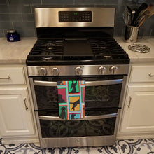 Load image into Gallery viewer, Lots of Black Labrador Retriever Kitchen Towel