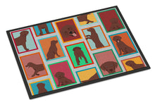 Load image into Gallery viewer, Lots of Chocolate Labrador Retriever Doormat - 24x36 Decorative Floor Mat – Indoor/Outdoor Rug with Artistic Flair