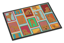 Load image into Gallery viewer, Lots of Red Fox Labrador Retriever Doormat - 24x36 Decorative Floor Mat – Indoor/Outdoor Rug with Artistic Flair