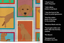 Load image into Gallery viewer, Lots of Red Fox Labrador Retriever Kitchen Towel