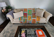 Load image into Gallery viewer, Lots of Red Fox Labrador Retriever Quilted Blanket 50x60