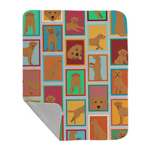 Load image into Gallery viewer, Lots of Red Fox Labrador Retriever Quilted Blanket 50x60