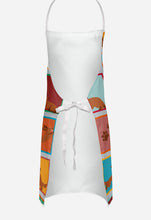Load image into Gallery viewer, Lots of Longhaired Red Dachshund Apron – Artist-Designed Kitchen, BBQ &amp; Craft Apron