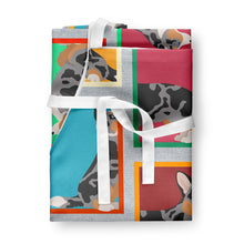 Load image into Gallery viewer, Lots of Blue Merle Welsh Cardigan Corgi Apron – Artist-Designed Kitchen, BBQ &amp; Craft Apron