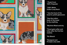 Load image into Gallery viewer, Lots of Blue Merle Welsh Cardigan Corgi Kitchen Towel