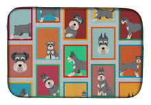 Load image into Gallery viewer, Lots of Schnauzer Dish Drying Mat