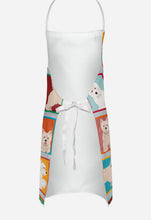Load image into Gallery viewer, Lots of Westie Apron – Artist-Designed Kitchen, BBQ &amp; Craft Apron