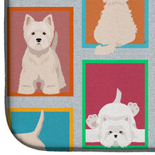 Load image into Gallery viewer, Lots of Westie Dish Drying Mat