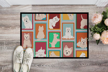 Load image into Gallery viewer, Lots of Westie Doormat - 18x27 Decorative Floor Mat – Indoor/Outdoor Rug with Artistic Flair