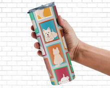 Load image into Gallery viewer, Lots of Westie Stainless Steel 20 oz Skinny Tumbler