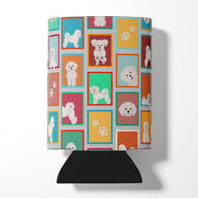 Load image into Gallery viewer, Lots of Bichon Frise Can or Bottle Hugger