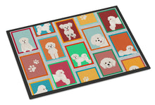 Load image into Gallery viewer, Lots of Bichon Frise Doormat - 18x27 Decorative Floor Mat – Indoor/Outdoor Rug with Artistic Flair