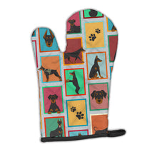 Load image into Gallery viewer, Lots of Doberman Pinscher Oven Mitt