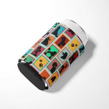 Load image into Gallery viewer, Lots of Black Standard Poodle Can or Bottle Hugger