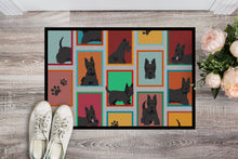 Load image into Gallery viewer, Lots of Scottish Terrier Doormat - 24x36 Decorative Floor Mat – Indoor/Outdoor Rug with Artistic Flair