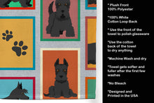 Load image into Gallery viewer, Lots of Scottish Terrier Kitchen Towel