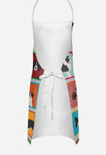 Load image into Gallery viewer, Lots of Border Collie Apron – Artist-Designed Kitchen, BBQ &amp; Craft Apron