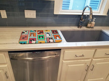 Load image into Gallery viewer, Lots of Border Collie Dish Drying Mat