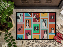 Load image into Gallery viewer, Lots of Border Collie Doormat - 24x36 Decorative Floor Mat – Indoor/Outdoor Rug with Artistic Flair