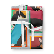 Load image into Gallery viewer, Lots of Tricolor Cardigan Corgi Apron – Artist-Designed Kitchen, BBQ &amp; Craft Apron