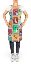 Load image into Gallery viewer, Lots of Jack Russell Terrier Apron – Artist-Designed Kitchen, BBQ &amp; Craft Apron