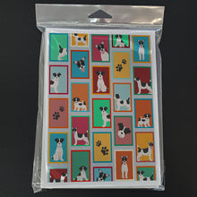 Load image into Gallery viewer, Lots of Jack Russell Terrier Greeting Cards -  Blank Note Cards – 8-Pack of Artist-Designed Cards with Envelopes