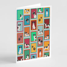 Load image into Gallery viewer, Lots of Jack Russell Terrier Greeting Cards -  Blank Note Cards – 8-Pack of Artist-Designed Cards with Envelopes