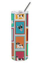 Load image into Gallery viewer, Lots of Jack Russell Terrier Stainless Steel 20 oz Skinny Tumbler