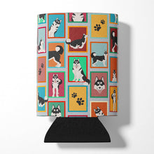Load image into Gallery viewer, Lots of Siberian Husky Can or Bottle Hugger